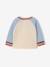 T-shirt manches longues bébé garçon bleu grisé+vanille - vertbaudet enfant 