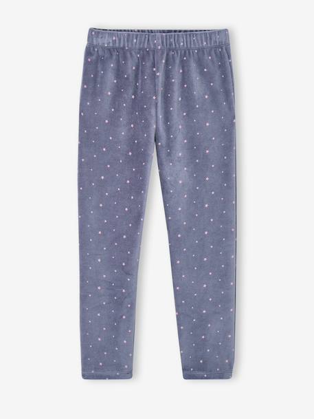 Lot de 2 pyjamas fille bleu ardoise - vertbaudet enfant 