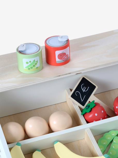 Winkel met benodigdheden / toebehoren FSCÂ®-hout ecru - vertbaudet enfant 