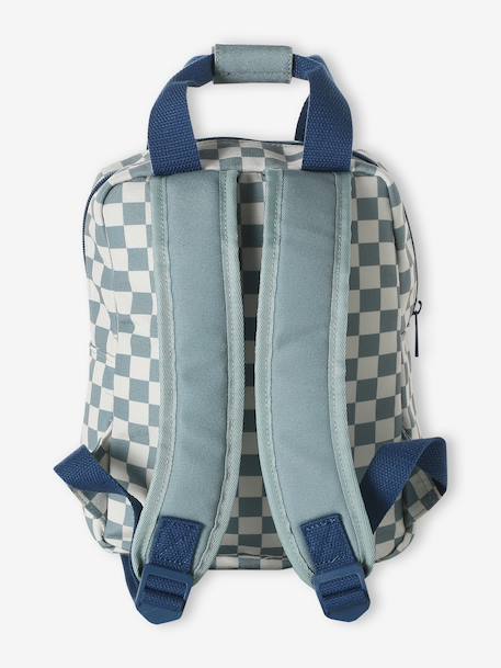 Sac à dos bébé personnalisable bleu grisé - vertbaudet enfant 