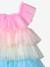 Regenboog verkleedjurk meerkleurig - vertbaudet enfant 