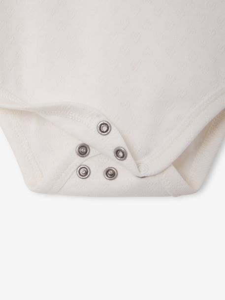 Lot de 3 bodies manches longues bébé fille rose - vertbaudet enfant 