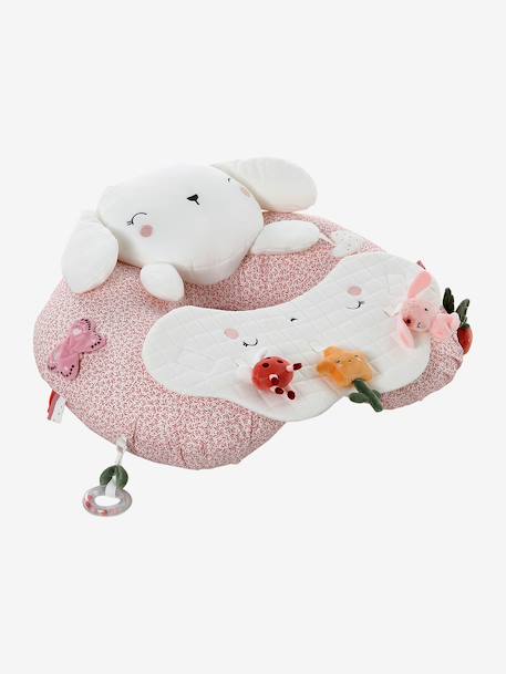 Coussin bébé des découvertes blanc+écru+marron+Rose+rouge+vert - vertbaudet enfant 