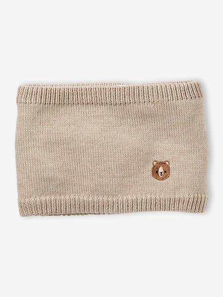 Babymuts, colsjaal en wanten beige - vertbaudet enfant 