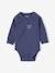 Lot de 3 bodies naissance garçon manches longues bleu - vertbaudet enfant 
