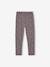 Meisjeslegging met fleecevoering Bruin met print+chocoladebruin+donkergrijs+grijs, bedrukt+inktblauw+rozenhout - vertbaudet enfant 