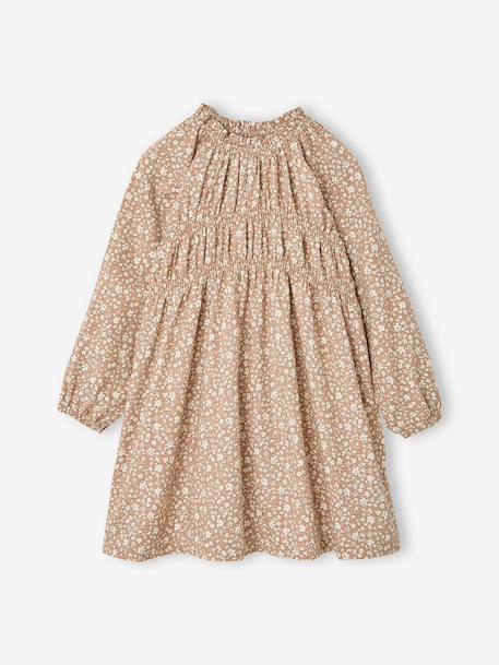 Fille-Robe courte fille manches longues