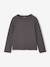 Lot de 3 T-shirts manches longues fille écru+encre+vanille - vertbaudet enfant 