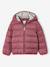 Doudoune fille légère à capuche lilas+marine+prune+rose+vert de gris - vertbaudet enfant 