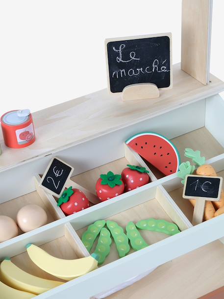 Winkel met benodigdheden / toebehoren FSCÂ®-hout ecru - vertbaudet enfant 