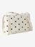 Sac à langer poupon personnalisable + couche + bavoir écru+noir+rouge - vertbaudet enfant 