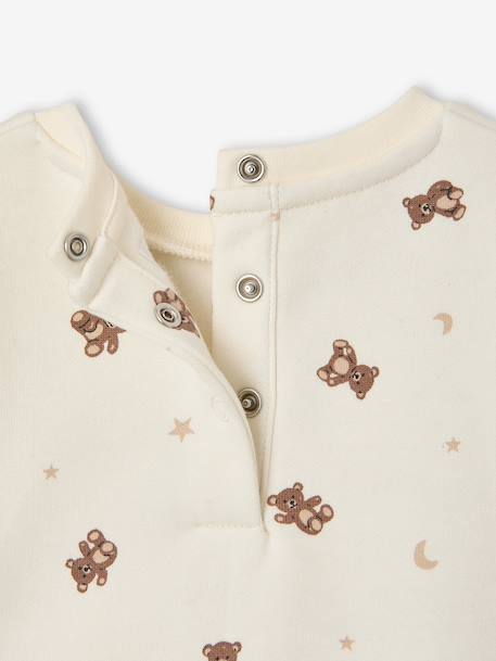 2-delige babyset met sweater en broek ecru - vertbaudet enfant 