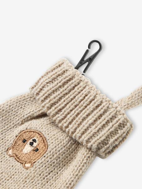 Babymuts, colsjaal en wanten beige - vertbaudet enfant 