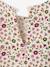 Robe courte fille manches longues ivoire+vanille - vertbaudet enfant 