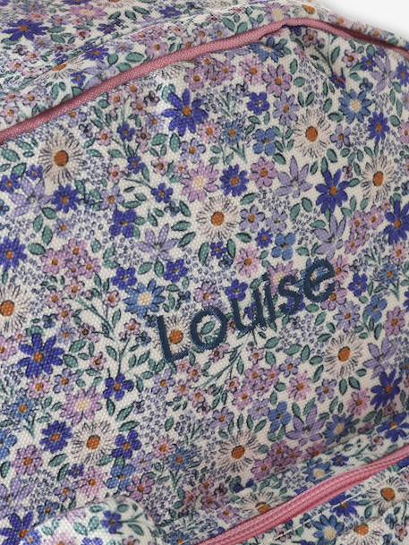 Sac à dos fille maternelle personnalisable animation oreilles ourson lilas poudré+vert sauge - vertbaudet enfant 