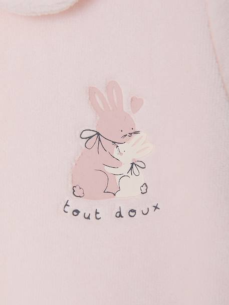 Lot de 2 dors-bien bébé ouverture devant cappuccino+rose pâle+vert sauge - vertbaudet enfant 