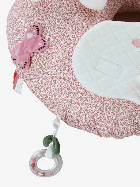 Coussin bébé des découvertes blanc+écru+marron+Rose+rouge+vert - vertbaudet enfant 