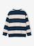 Sweat garçon col rond marine+noisette+pistache - vertbaudet enfant 