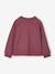 T-shirt manches longues fille encre+prune - vertbaudet enfant 
