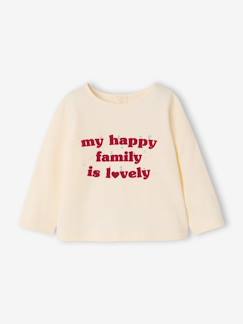 -T-shirt manches longues bébé fille