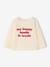 T-shirt manches longues bébé fille rose poudré+vanille - vertbaudet enfant 
