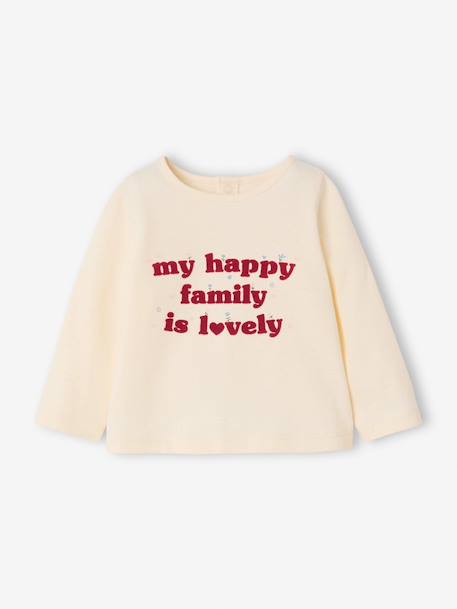 Bébé-T-shirt manches longues bébé fille