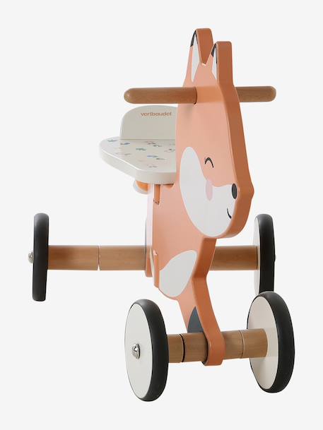 Porteur renard en bois FSC® orange - vertbaudet enfant 