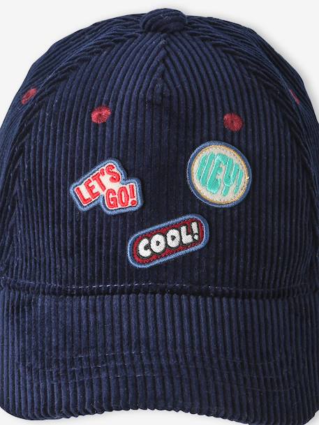 Casquette garçon en twill marine - vertbaudet enfant 