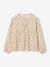 Blouse manches longues fille blush+écru - vertbaudet enfant 
