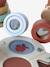 FSC® houten speelset met 3 speeltjes karamel - vertbaudet enfant 