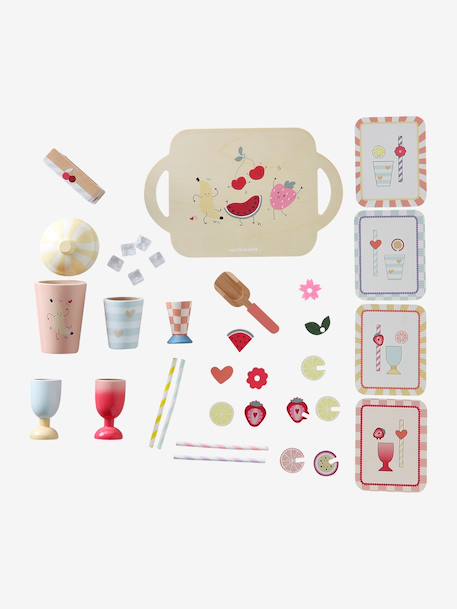 FSC® houten mocktailset meerkleurig - vertbaudet enfant 