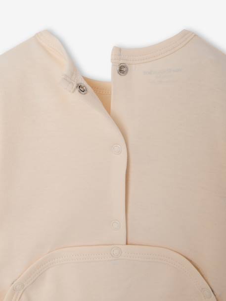 Lot de 3 dors bien bébé ouverture dos écru+vert sauge - vertbaudet enfant 