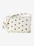 Sac à langer poupon personnalisable + couche + bavoir écru+noir+rouge - vertbaudet enfant 