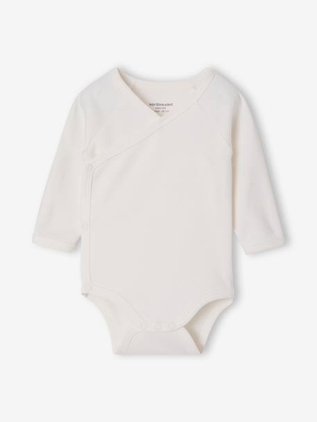 Set van 5 meegroeirompers met lange mouwen rozen - vertbaudet enfant 