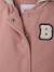 Teddyvest met capuchon voor baby's roze (poederkleur) - vertbaudet enfant 
