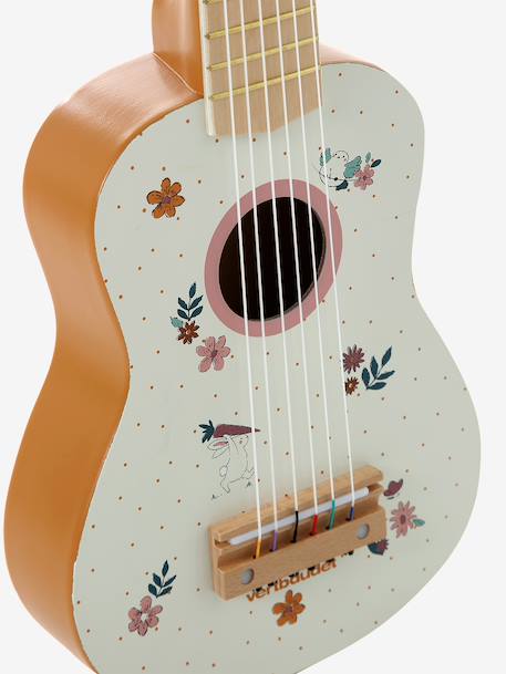 Houten gitaar beige+rozen - vertbaudet enfant 