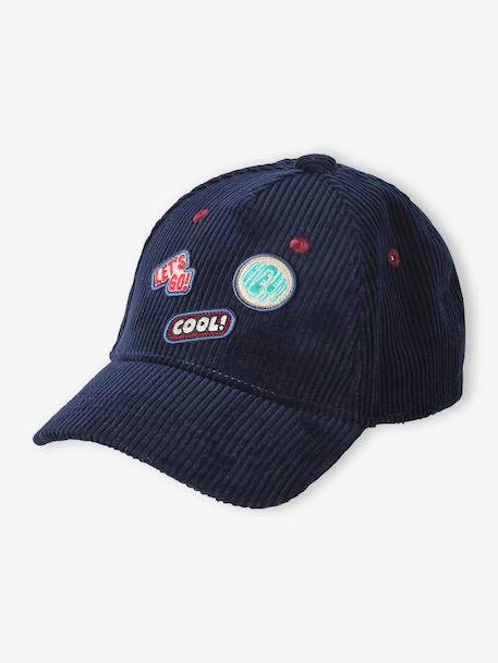 Casquette garçon en twill marine - vertbaudet enfant 
