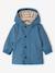 Regenjas met capuchon voor baby's oceaanblauw - vertbaudet enfant 
