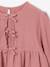 Blouse manches longues fille blush+écru - vertbaudet enfant 