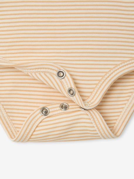 Ensemble salopette et body bébé garçon vanille - vertbaudet enfant 