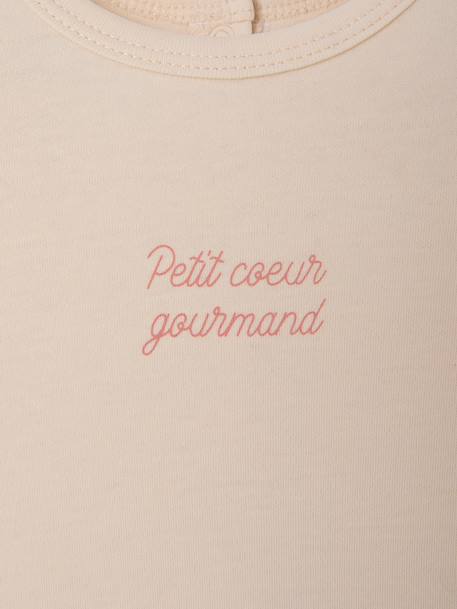 Lot de 3 dors bien bébé ouverture dos écru+vert sauge - vertbaudet enfant 