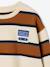 Sweat garçon col rond marine+noisette+pistache - vertbaudet enfant 