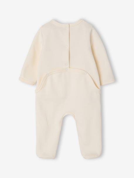 Lot de 2 dors-bien bébé ouverture dos vanille - vertbaudet enfant 