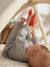Tapis d'éveil avec arches et rebord beige+blanc+orange+rouge - vertbaudet enfant 