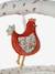 Meegroei speelmat met bogen en rand BABYLON beige+rood+sinaasappel+wit - vertbaudet enfant 
