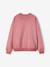 Sweat fille manches longues écru+vieux rose - vertbaudet enfant 