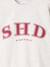 Sweat fille manches longues chocolat+gris - vertbaudet enfant 