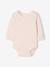 Set van 3 babyrompers met lange mouwen lichtroze - vertbaudet enfant 