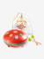 Tambour Animambo rouge+violet - vertbaudet enfant 