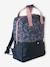 Personaliseerbare polyester rugzak donkerblauw - vertbaudet enfant 